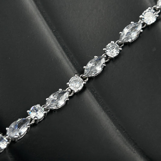 925 Silver Diamond Bracelet for Women