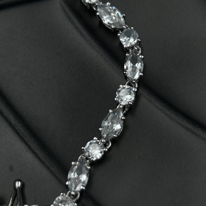 925 Silver Diamond Bracelet for Women