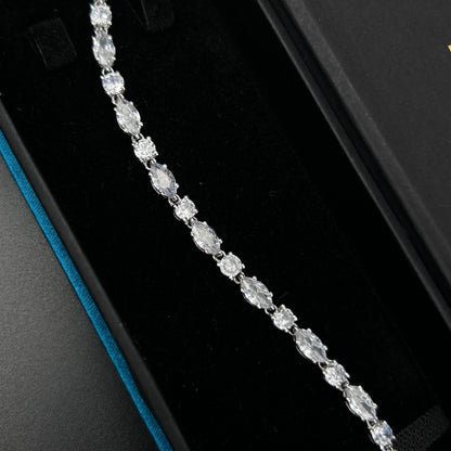 925 Silver Diamond Bracelet for Women