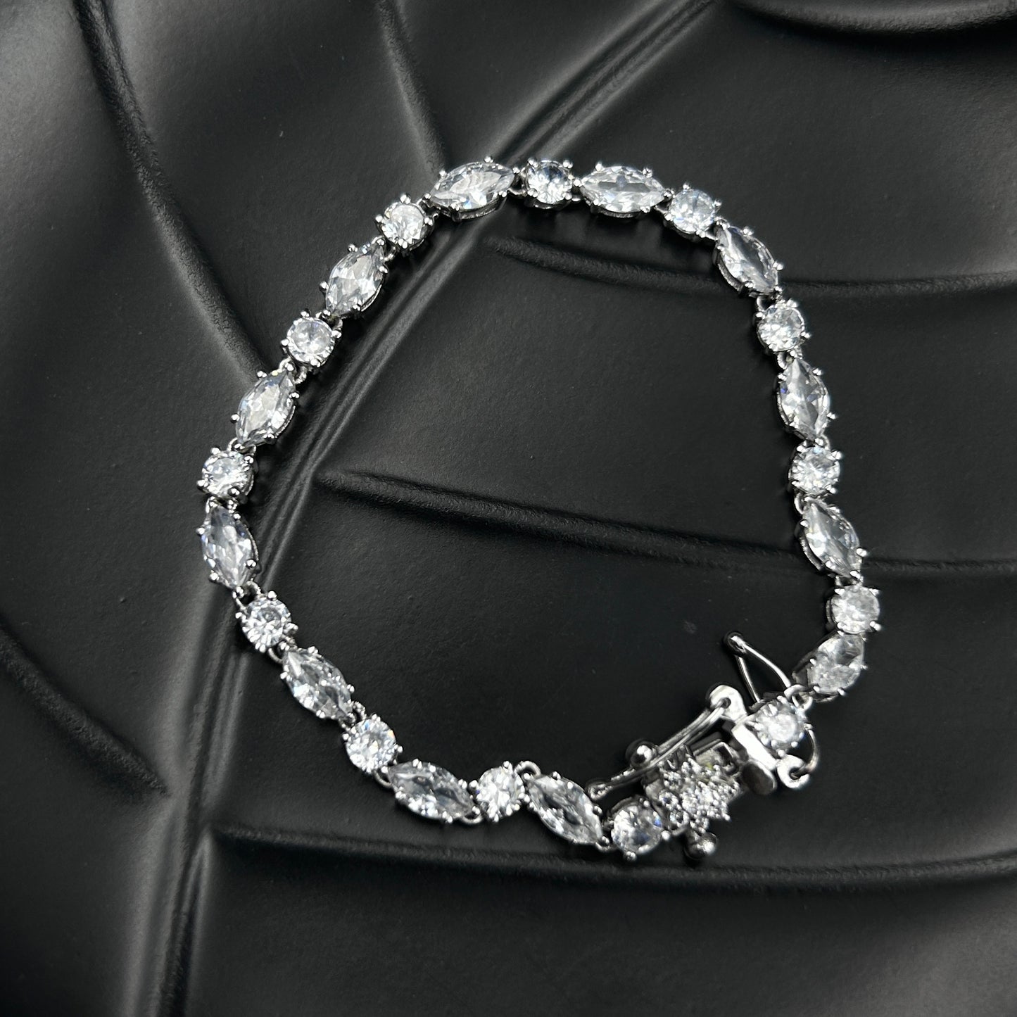 925 Silver Diamond Bracelet for Women