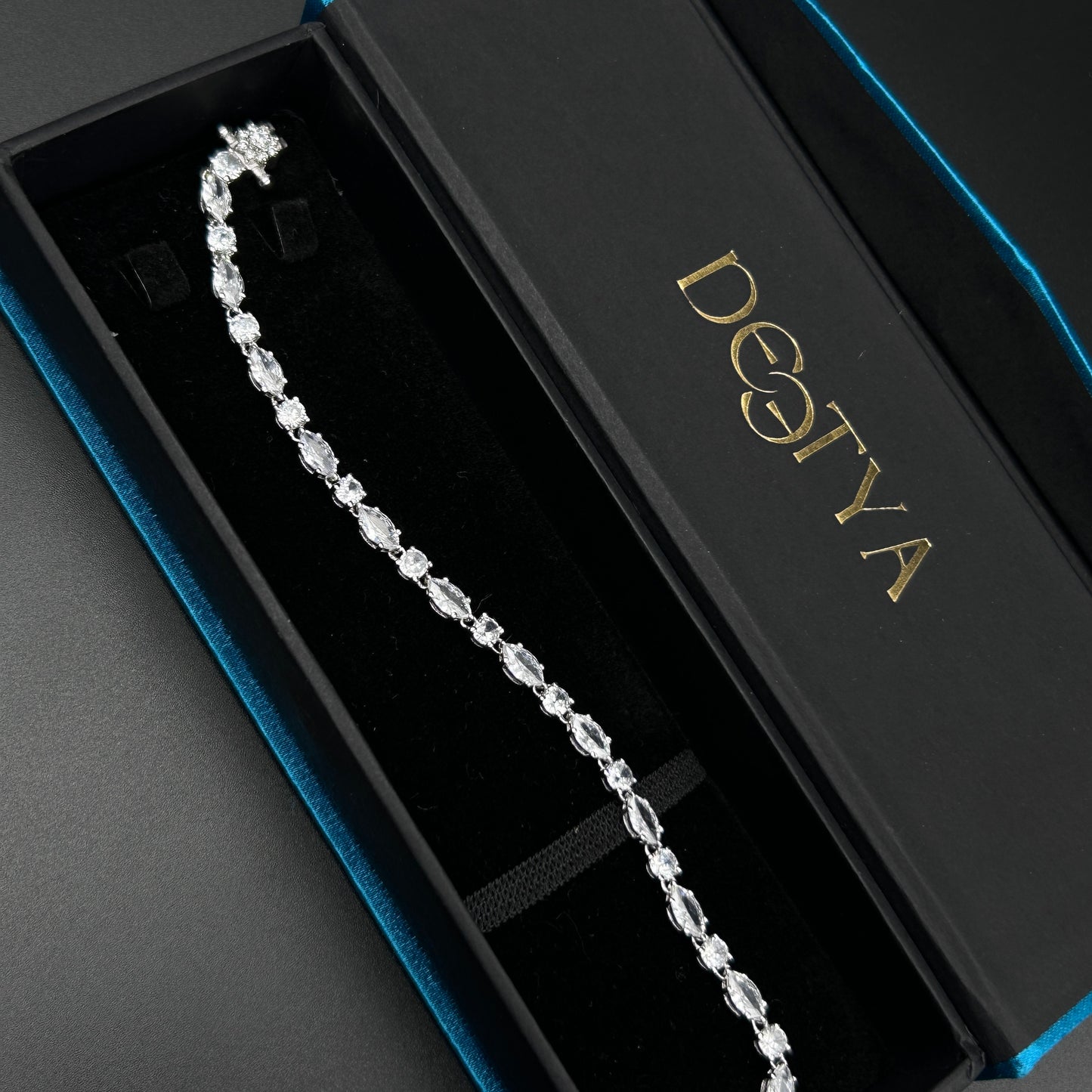 925 Silver Diamond Bracelet for Women