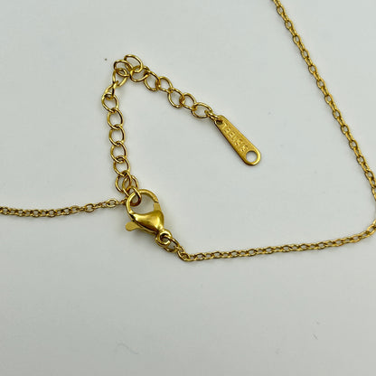 Women's Butterfly Necklace 18k gold plated