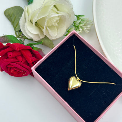 18K Gold Plated Heart Necklace