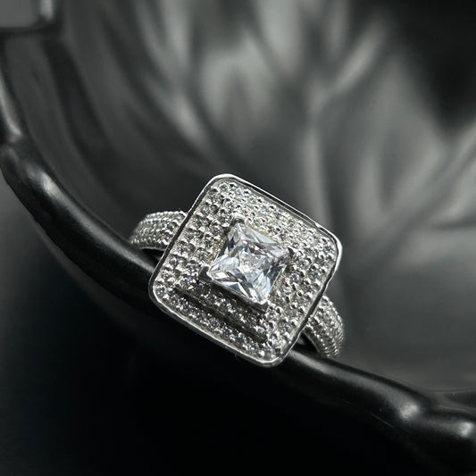 925 Silver Engagement Ring