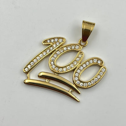 100 Pendant - Stainless Steel