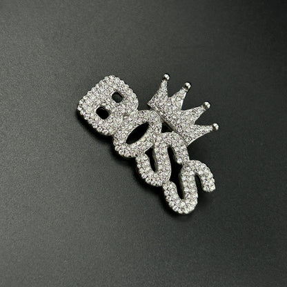 Men’s Stainless Steel BOSS Pendant