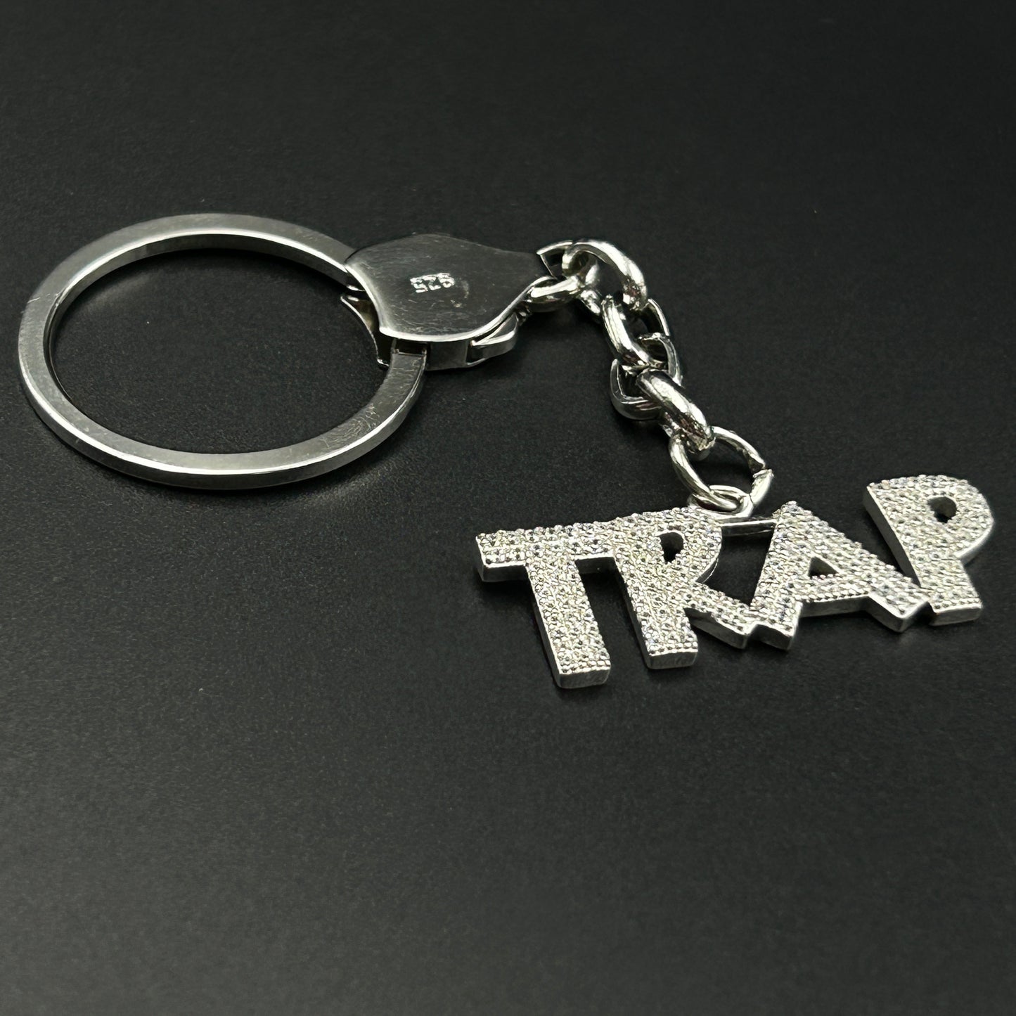 Silver Keychain TRAP - Pure Silver