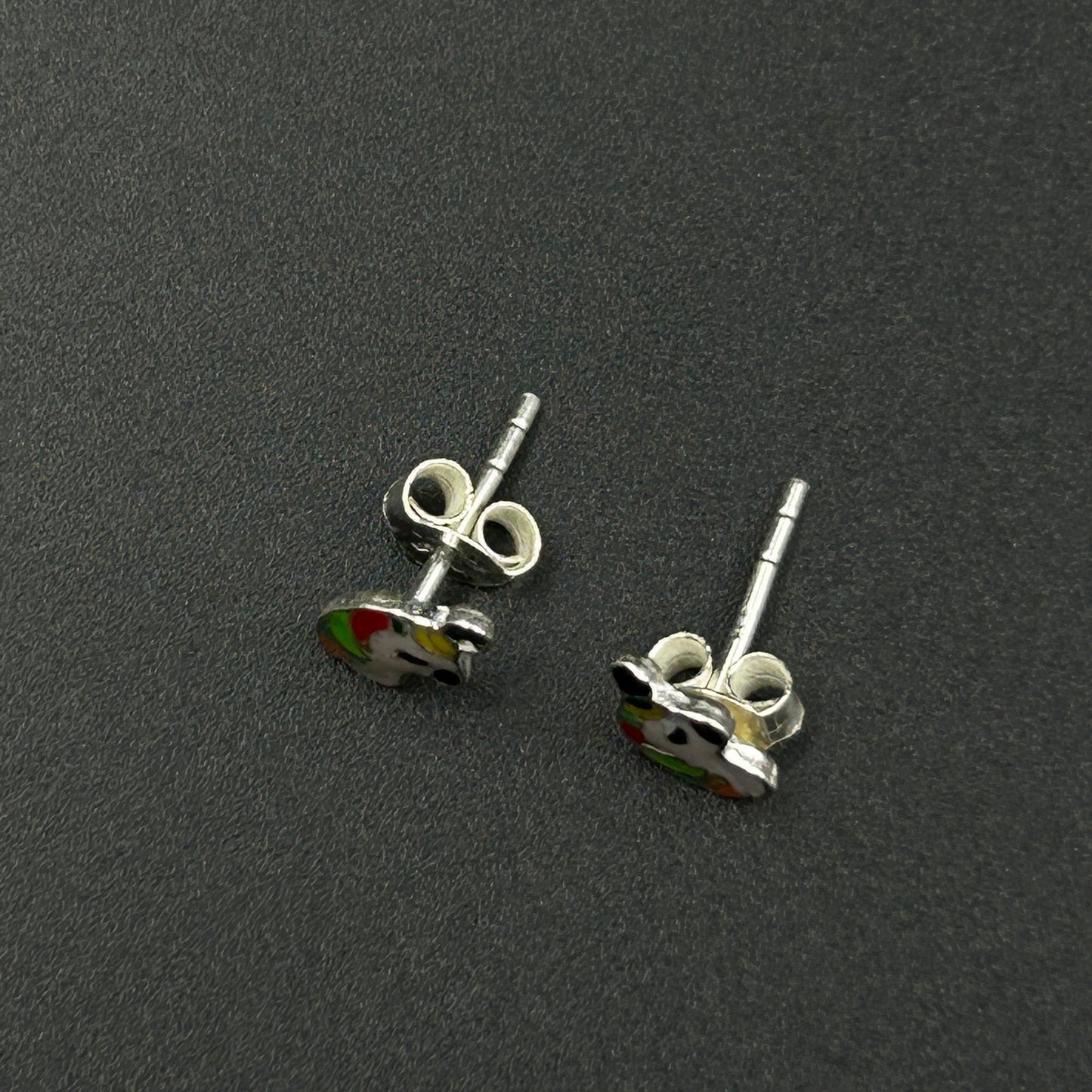 Unicorn Earring - Silver Stud Earrings