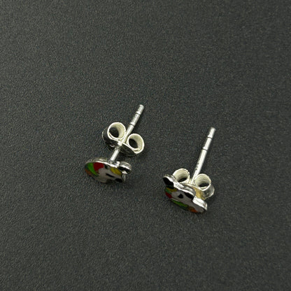 Unicorn Earring - Silver Stud Earrings