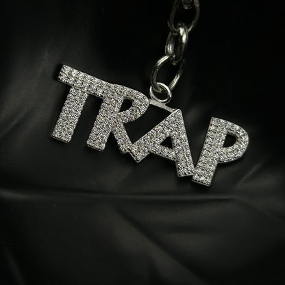 Silver Keychain TRAP - Pure Silver