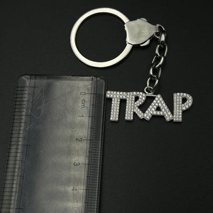 Silver Keychain TRAP - Pure Silver