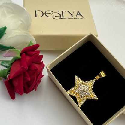 Men's Pendant - Star Pendant Stainless Steel