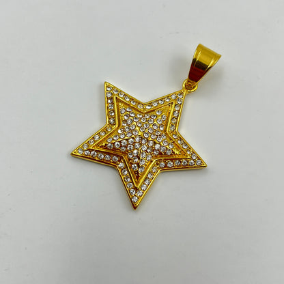 Men's Pendant - Star Pendant Stainless Steel