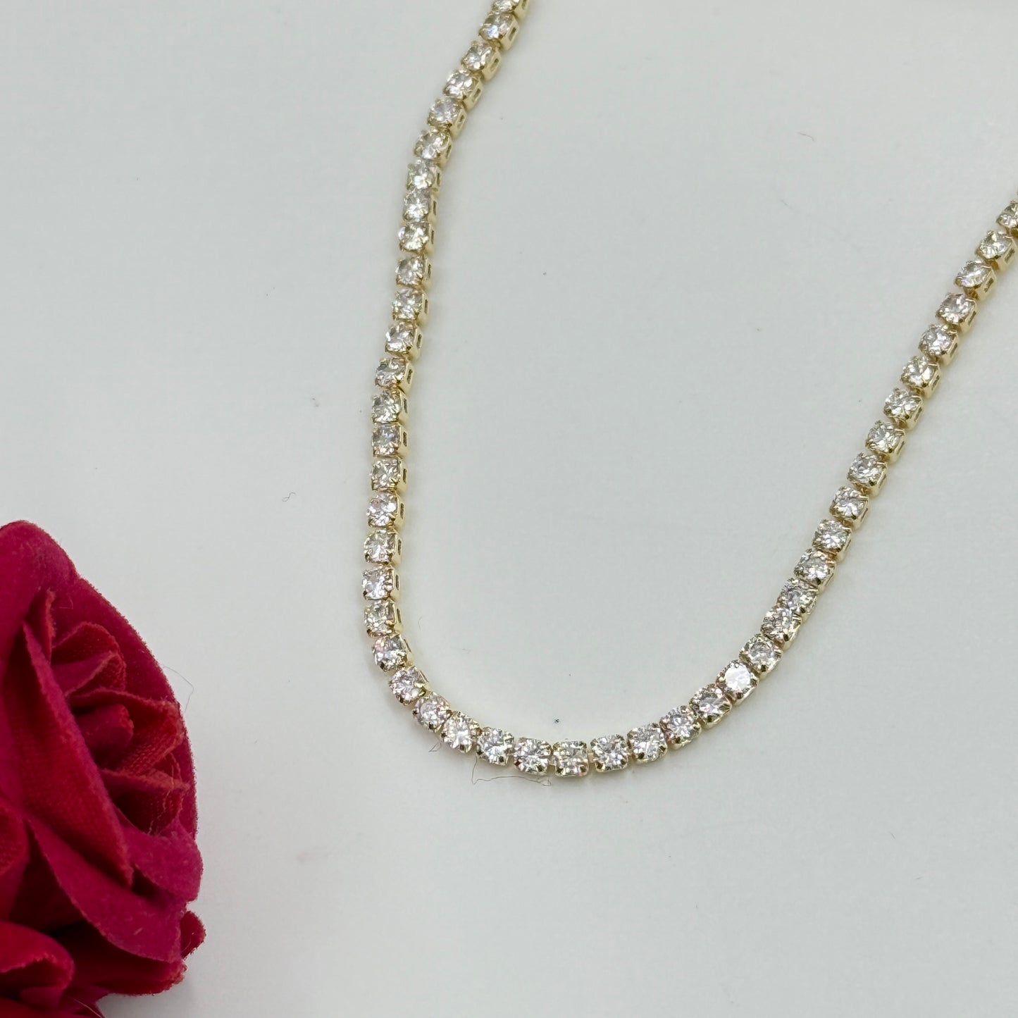 Minimal Diamond Necklace For Women