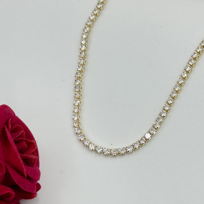 Minimal Diamond Necklace For Women