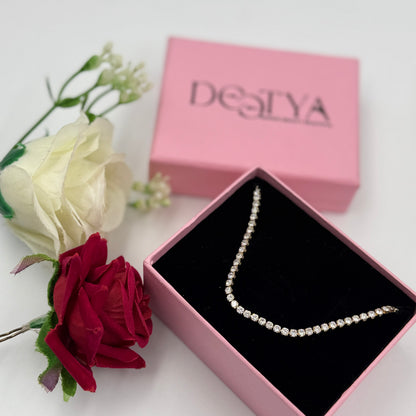 Minimal Diamond Necklace For Women