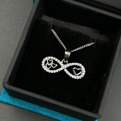 Silver Infinity Pendant - Sterling Silver Pendant (1)