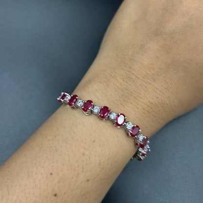 Pink Ruby Bracelet