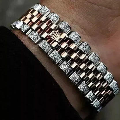 Men's Two Tone Bracelet