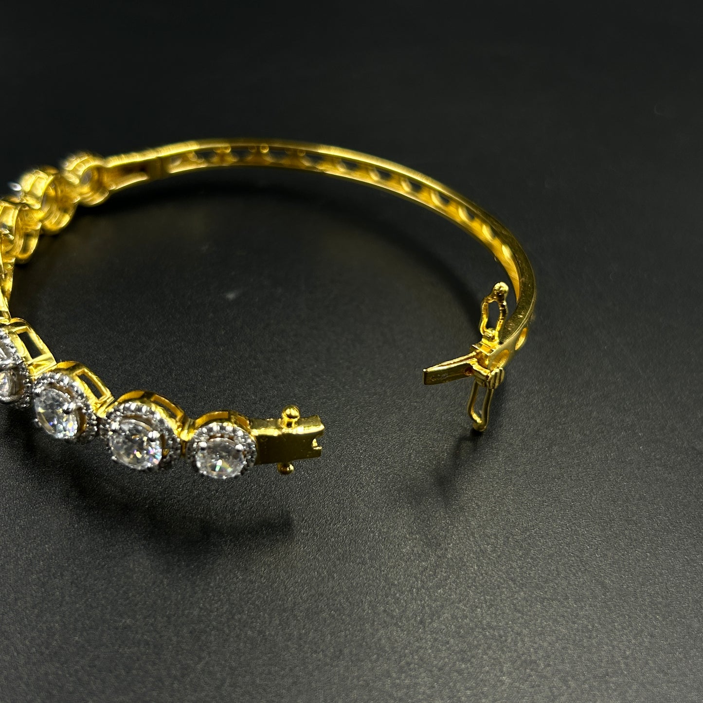 Yellow Gold Kada/Bracelet