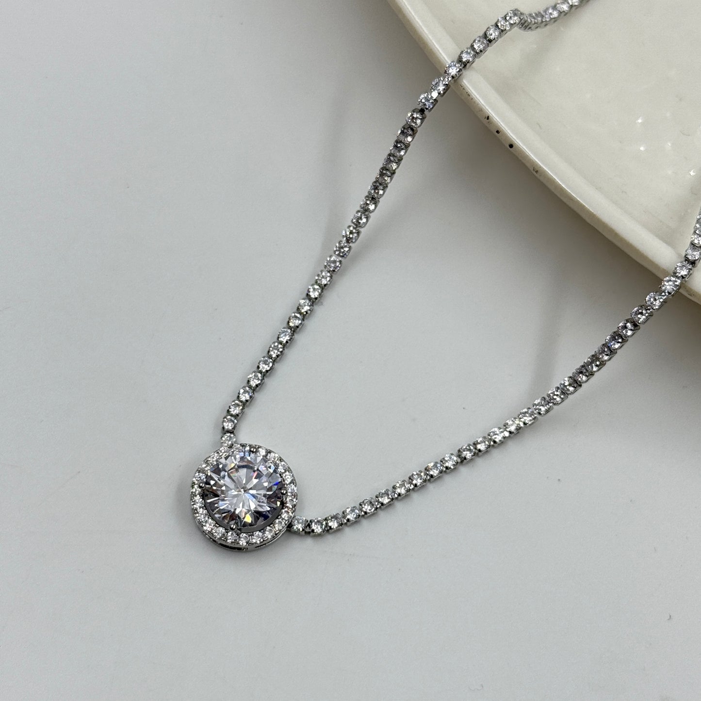 Women's Diamond Necklace Choker - Demi Fine