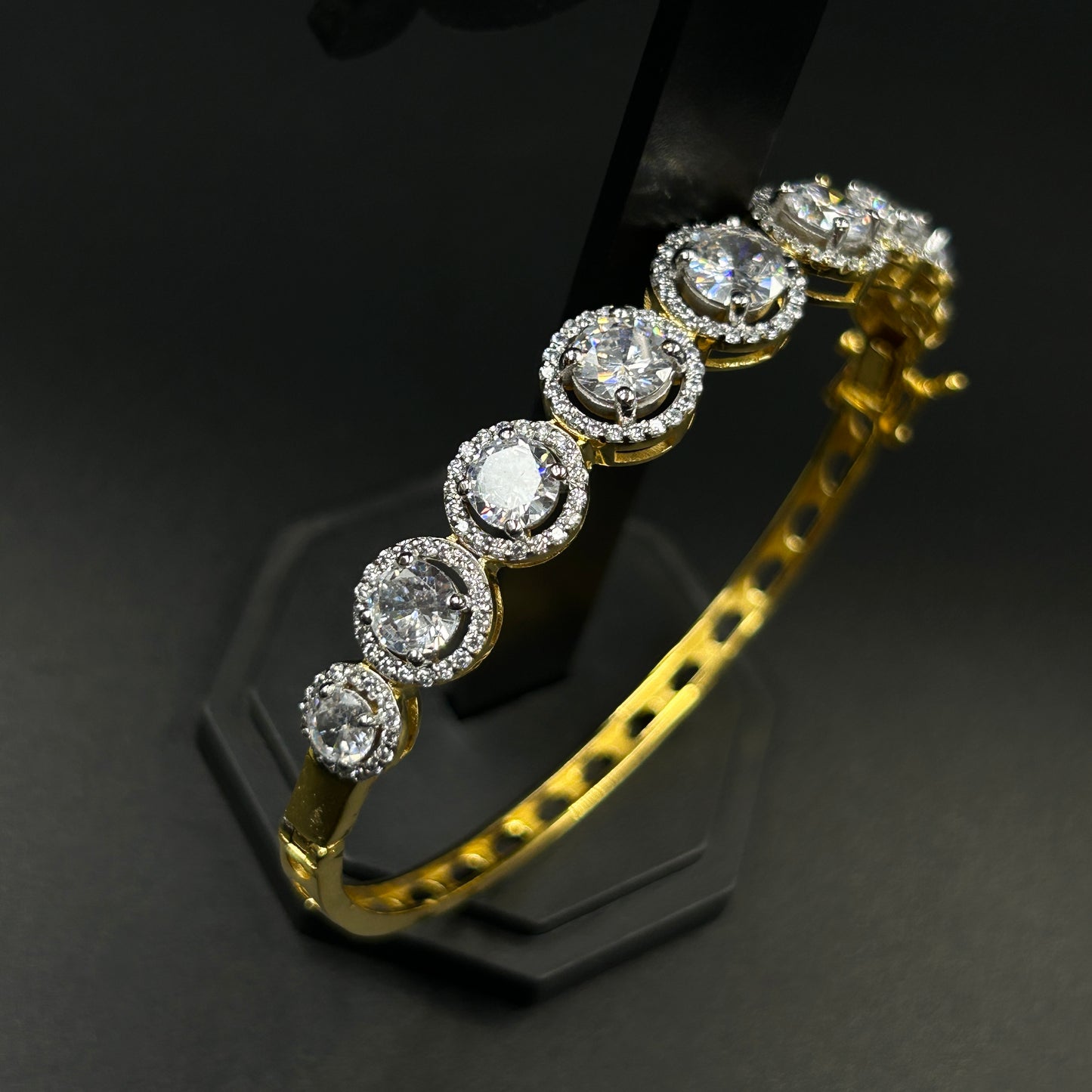 Yellow Gold Kada/Bracelet