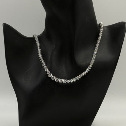 Diamond Necklace Set For Women - Real Silver
