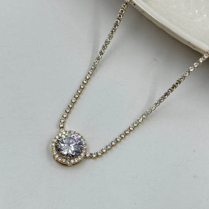 Women's Diamond Necklace Choker - Demi Fine