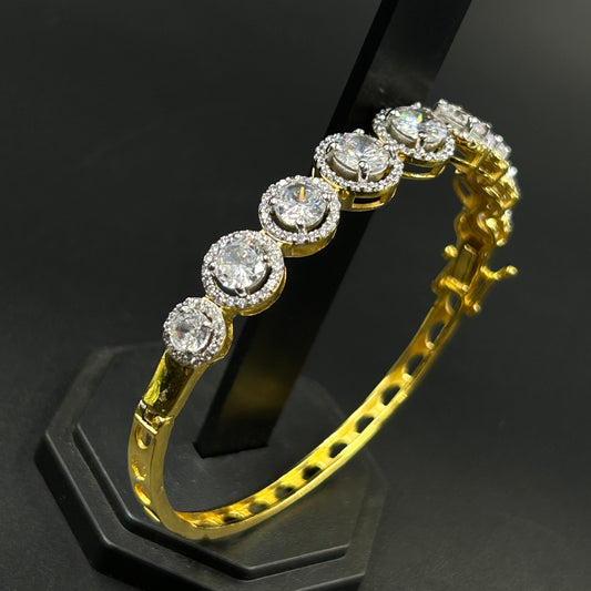 Yellow Gold Kada/Bracelet