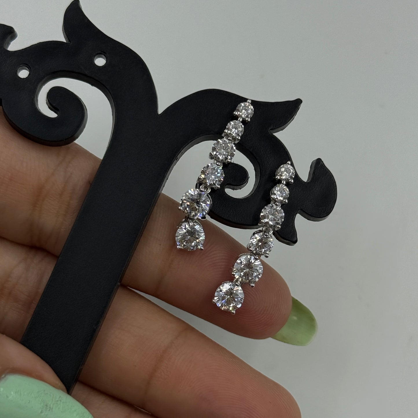 Diamond Necklace Set For Women - Real Silver