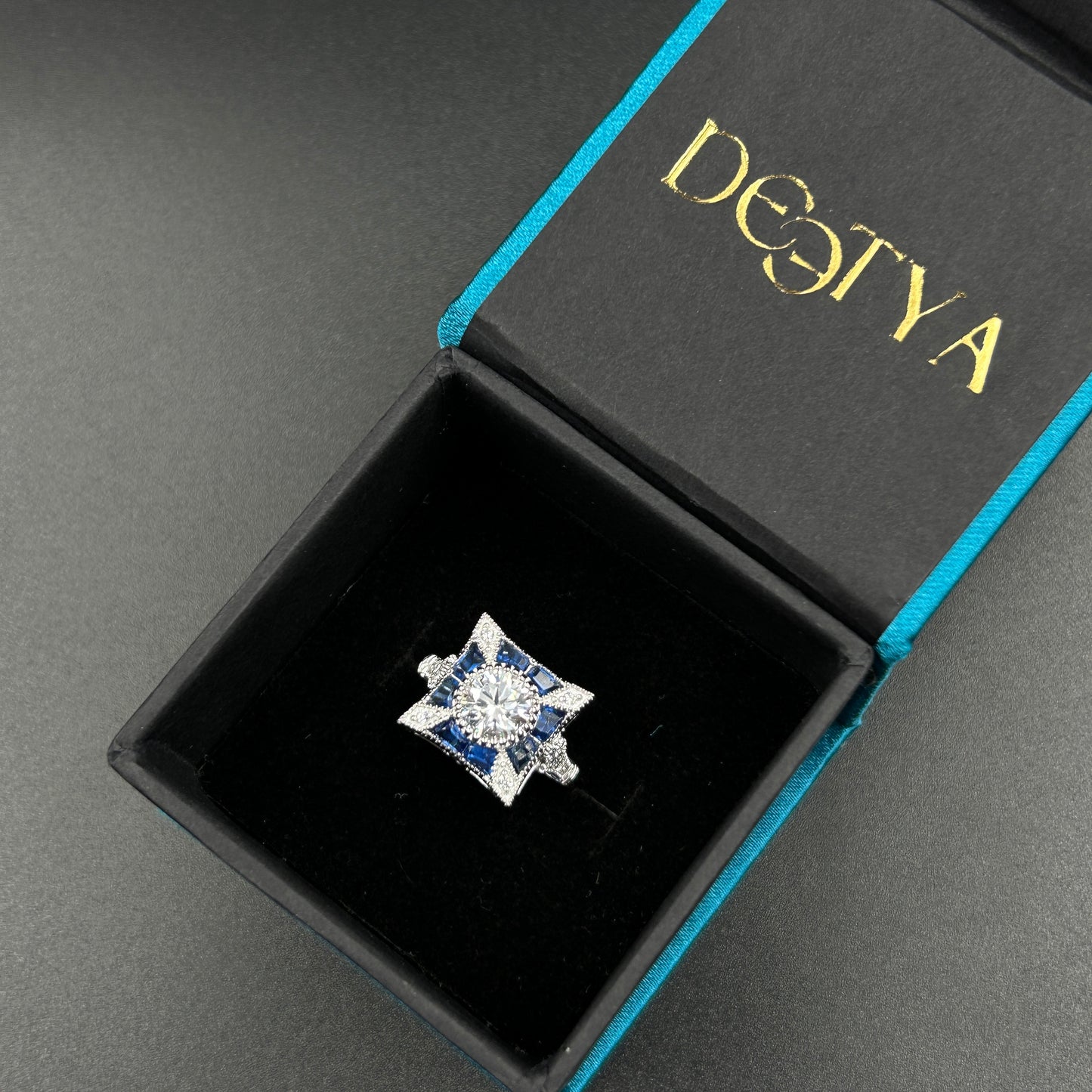 Blue Sapphire Women's Ring