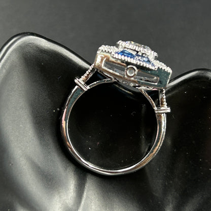 Blue Sapphire Women's Ring