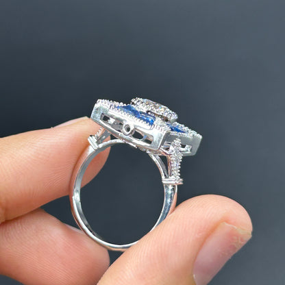 Blue Sapphire Women's Ring