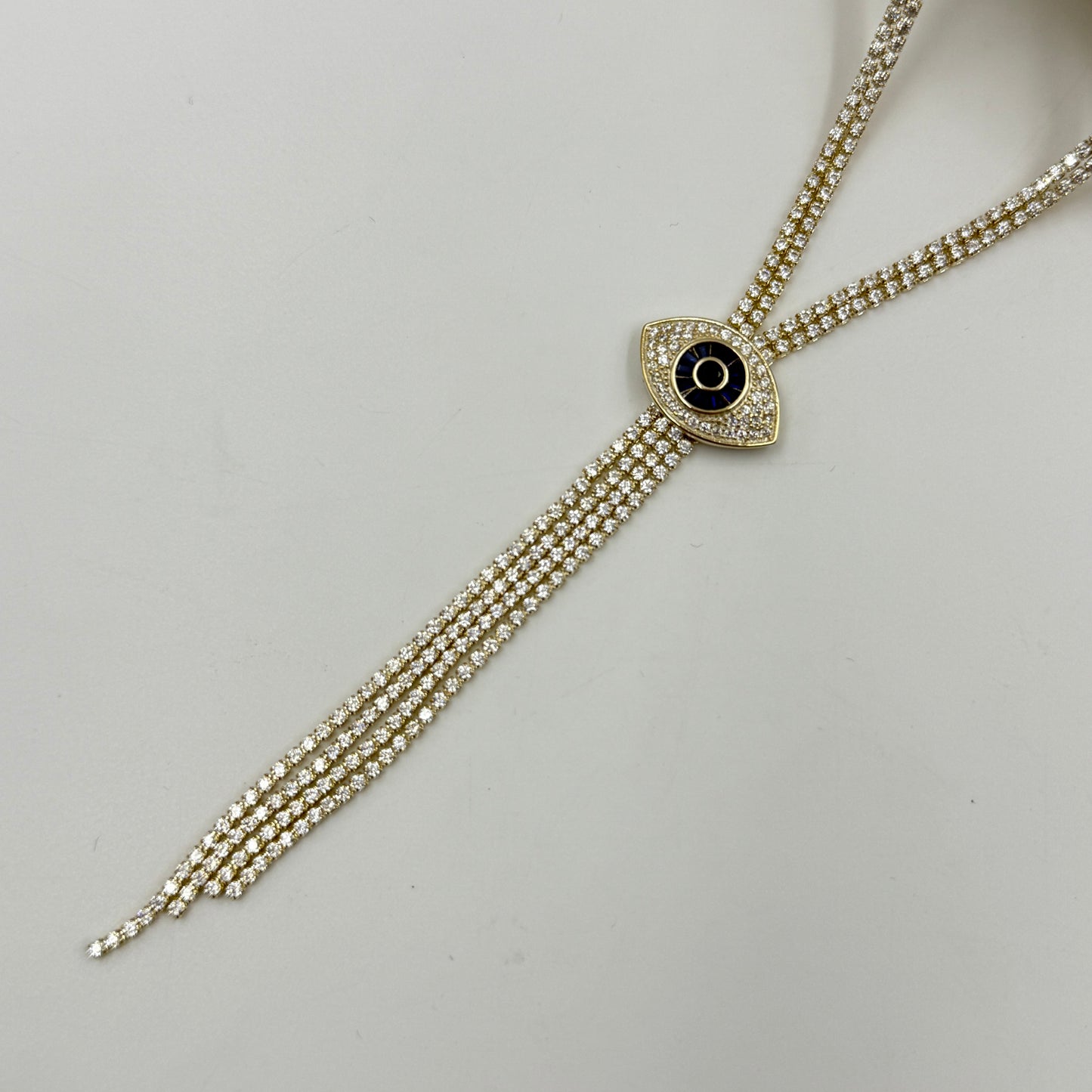 Evil Eye Necklace - Women's Demi fine Jewellery