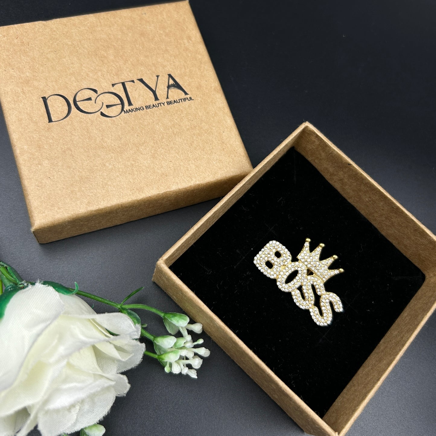 Men’s Stainless Steel BOSS Pendant