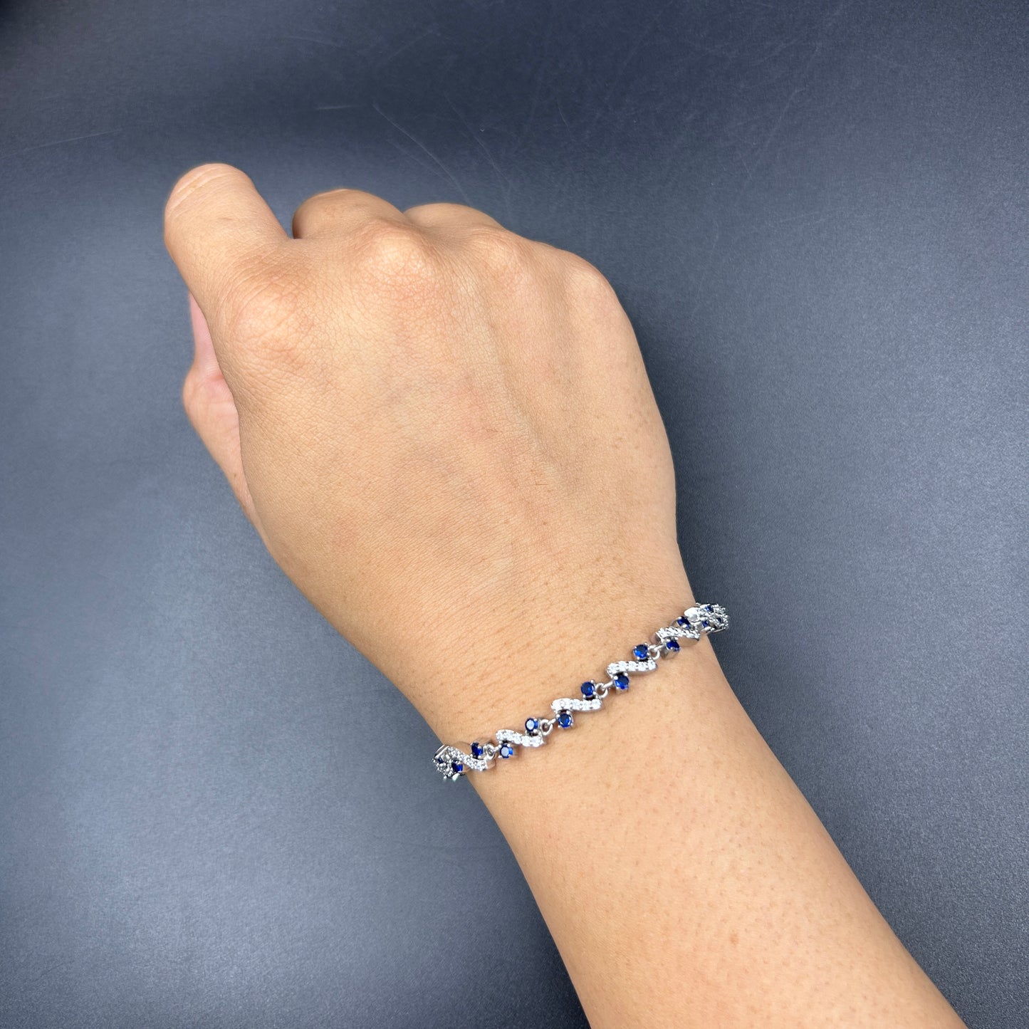 Blue Diamond Women's Bracelet