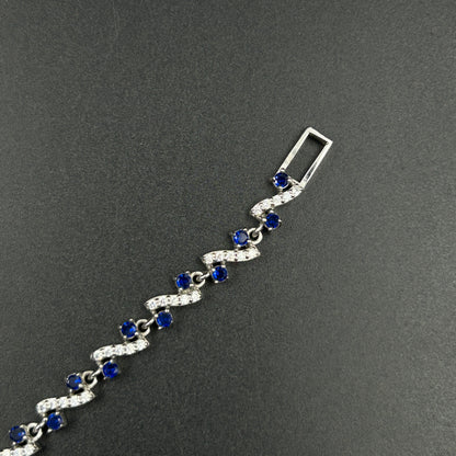 Blue Diamond Women's Bracelet