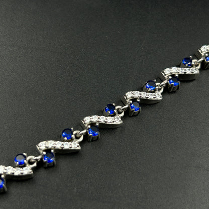 Blue Diamond Women's Bracelet