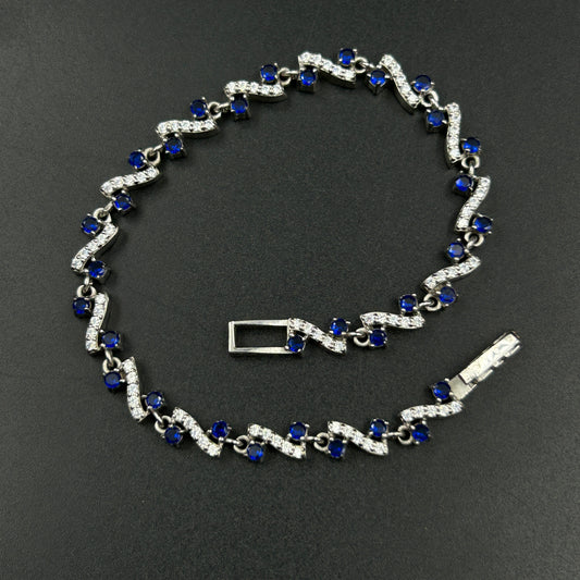 Blue Diamond Women's Bracelet