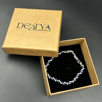 Blue Diamond Women's Bracelet