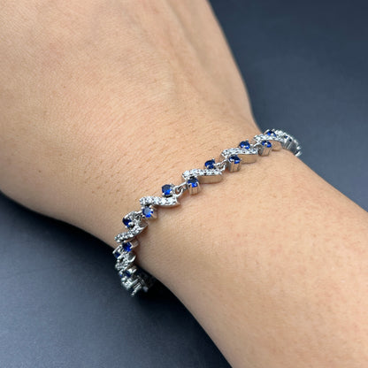 Blue Diamond Women's Bracelet