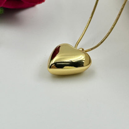 18K Gold Plated Heart Necklace