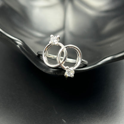 Women's Silver Promise Ring