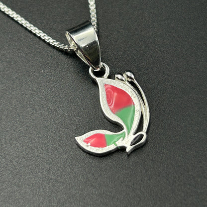 Silver Pendant with Chain for Kids