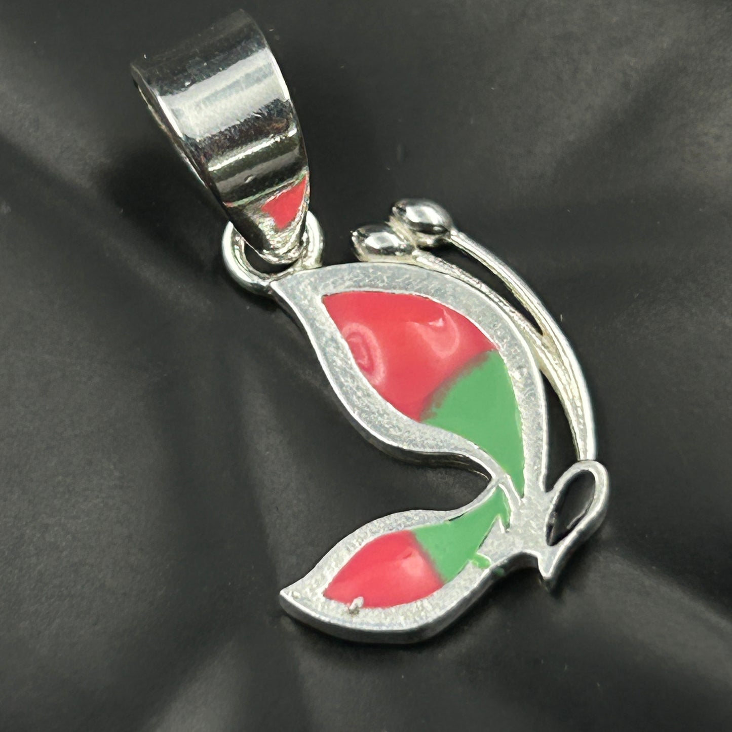 Silver Pendant with Chain for Kids