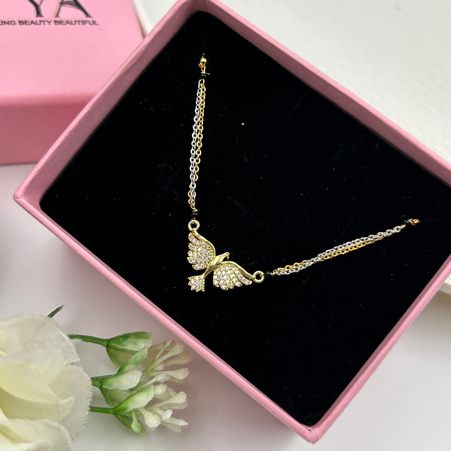 Masaba Gupta 18k Gold Plated Bird  Mangalsutra