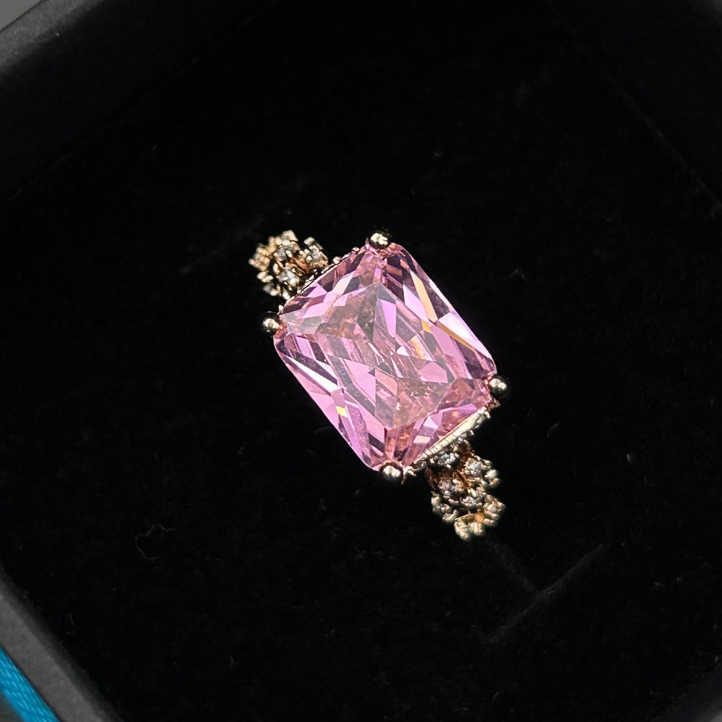 Pink Ruby Ring - Pure Silver Ring