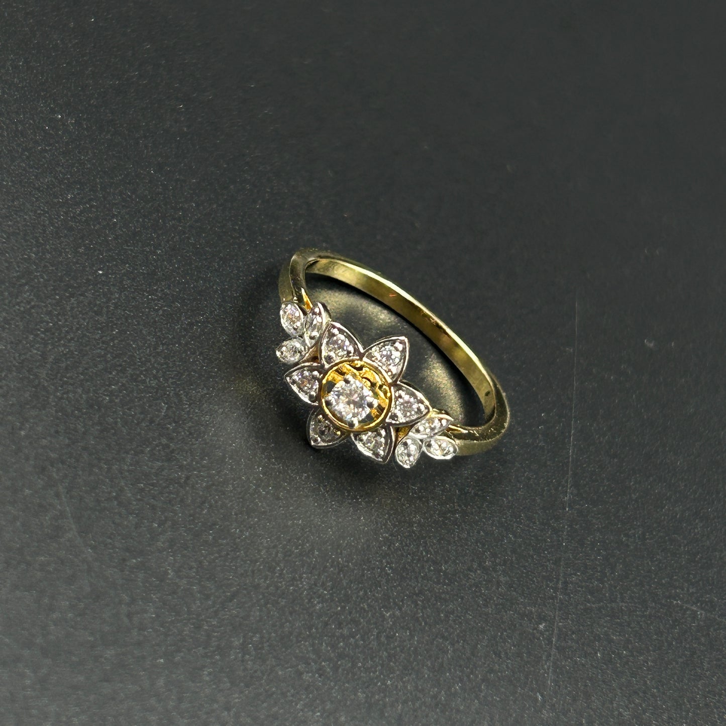 Pure Silver Flower Ring