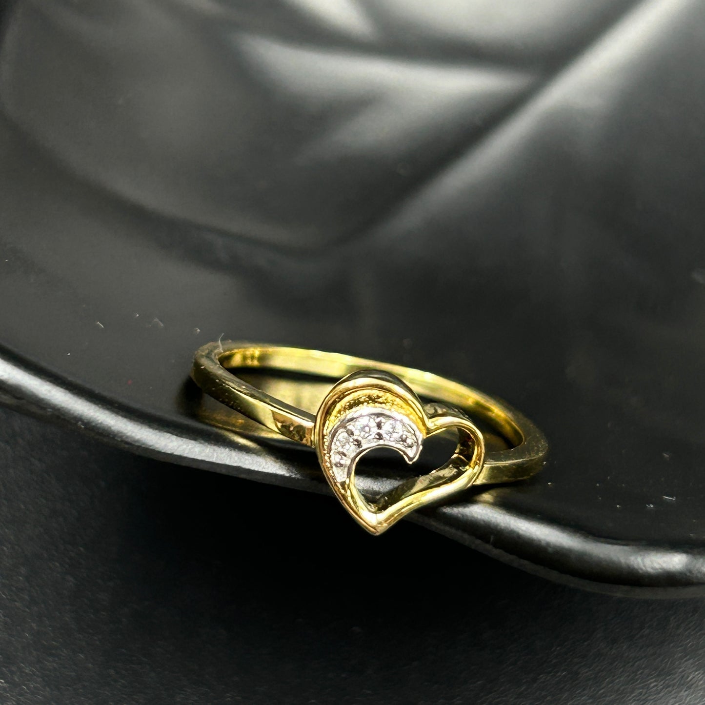 Pure Silver Heart Ring