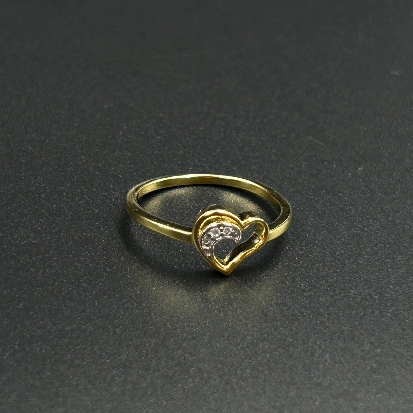Pure Silver Heart Ring